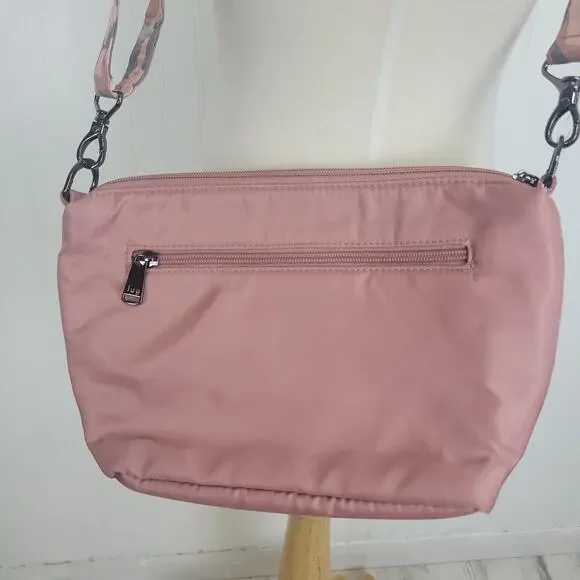 Lug Quilted Flare Pink and Camo Crossbody bag - Picture 9 of 11